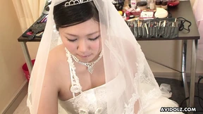 Busty Brunette Emi Gets Dicked Raw on her Beaded Gown