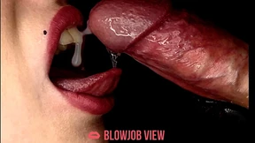 Orgasmic blowjobs satisfy my ravenous cum cravings