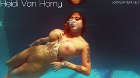Ravishing Canadian vixen sizzles in sultry splashes with her juicy jugs on full display Ravishing Canadian vixen sizzles in sultry splashes with her juicy jugs on full display