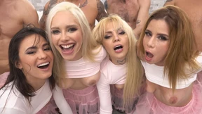 Raunchy foursome featuring VivianLola, AshleyRose, LucyMendez & KiraSex in a wild DP, DAP, TAP & golden shower🚿 debauchery Raunchy foursome featuring VivianLola, AshleyRose, LucyMendez & KiraSex in a wild DP, DAP, TAP & golden shower🚿 debauchery