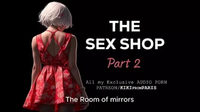 Mirror-lined sex den, audio filth, Part 2: Orgasmic reflections