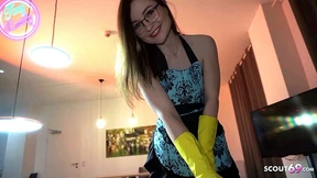 Petite German Teen Maid TinyEmily seduce to POV Creampie Fuck by her Boss when wife is away Petite German Teen Maid TinyEmily seduce to POV Creampie Fuck by her Boss when wife is away