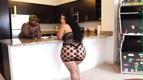 Big Ass Ebony Gets Banged by Rico in Threesome