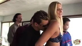 Strapons on Blonde and Redhead Boosted His Excitement for Anal&#x1F44C;