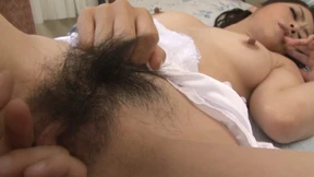 Wife whips out juicy mams to ravage hubby in raunchy Jap shag