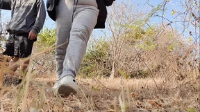 Riding that sweet wet slit in the tall juicy ass&#x1F351; grass