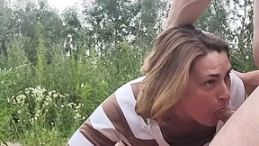 Raw thrusting doggy style in the woods gets her screaming 'I'm cumming'! Raw thrusting doggy style in the woods gets her screaming 'I'm cumming'!