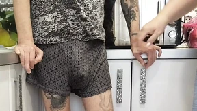 Mom's Secret&#x1F92B; Desire: Kitchen Squirting Orgasm&#x1F4A6;