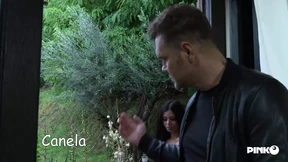 The double penetration of the explosive Canela Skin with Nacho Vidal and Luca Ferrero The double penetration of the explosive Canela Skin with Nacho Vidal and Luca Ferrero