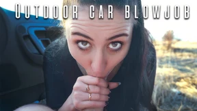 Outdoor Blowjob and Swallow on Sunset Outdoor Blowjob and Swallow on Sunset