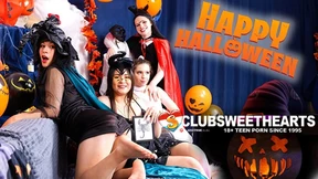 Spooky Lesbians Trick or Treat, Getting Pleasure