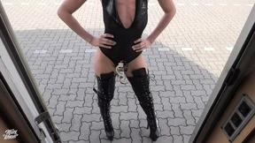 Horny blonde policewoman tied up fucked by parker !!