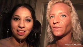 Mom and stepdaughter share a naughty😈 night at the swinging club, getting off dirty together Mom and stepdaughter share a naughty😈 night at the swinging club, getting off dirty together