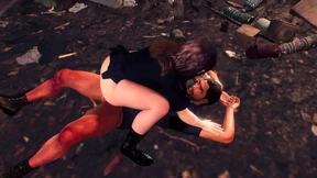 Flicking her ponytail, Officer Harlot straddles suspect's stiff member like a rodeo whore Flicking her ponytail, Officer Harlot straddles suspect's stiff member like a rodeo whore