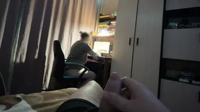 Unlubed cousin caught soloing close to bedtime, receiving nasty discipline