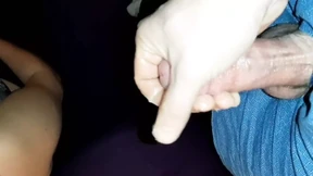 Step Mom Gets Surprised with Cum Over her Shoulder