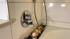 Stepmom Caught Stepson Jerking off in Her Bathroom