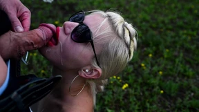 Giant Dicked Gardener Devours My Mouth with Cum After intense Blowjob