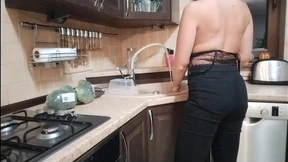 tits in the kitchen by the sink tits in the kitchen by the sink