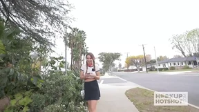 Schoolgirl meets up with a guy onlline Schoolgirl meets up with a guy onlline