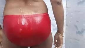 Sexy babe masturbates in steamy shower🚿, touches her slit, juices overflowed Sexy babe masturbates in steamy shower🚿, touches her slit, juices overflowed
