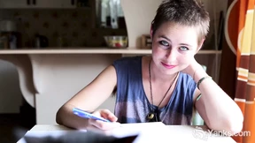 Olive Glass Seduces With Fetishes, Cums Powerfully Using Her Hitachi Vibrator