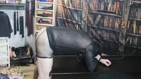 BLONDIE FISTS, FUCKS, AND PEGS HIM HARD AND DEEP