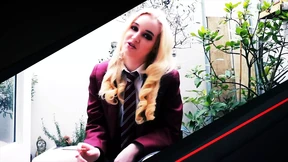 Schoolgirl's sloppy mouth worship, POV cock🌭-fucking, deep throat sucking Schoolgirl's sloppy mouth worship, POV cock🌭-fucking, deep throat sucking