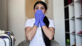 Ass&#x1F351; Licking in Latex Glove Obsession ASMR