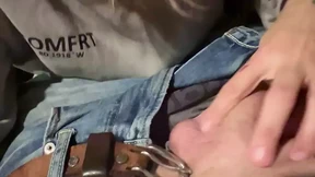 Wife avoids getting interrupted and gets a shot of cum in the mouth
