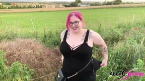 Sexy German Goth BBW Abby Strange pisses and pees through her soaked panties, lustful, dirty ass🍑! Sexy German Goth BBW Abby Strange pisses and pees through her soaked panties, lustful, dirty ass🍑!