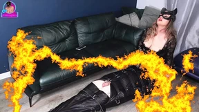 Milf steps sis to BDSM training, fetish slave's feet licked raw for orgasmic cum Milf steps sis to BDSM training, fetish slave's feet licked raw for orgasmic cum