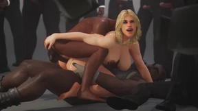 Unreally Fisting Foursome in Dirty Real-Time Animation