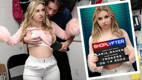 Bratty College Girl Aria Banks Thinks She Can Get Away With Shoplifting, But Our LPO Says Otherwise Bratty College Girl Aria Banks Thinks She Can Get Away With Shoplifting, But Our LPO Says Otherwise