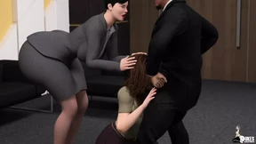 Wife sucks out her husband for a job interview