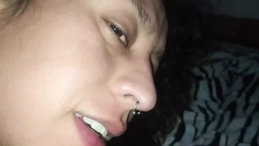 Little Bitch Begs for Milk in Her Asshole