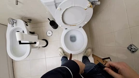 Cuckold Wife Fucks Guest on Party Bathroom