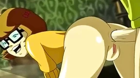 Shaggy's Slutty Screw Session with Velma's Violated Vag