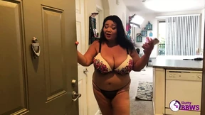SluttyBBWs - Asian BBW Miss Ling Ling fucks the repairman