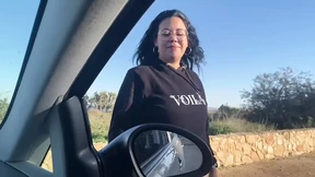 Maya Gets Into a Stranger's Car and They Fuck in the Parking Lot