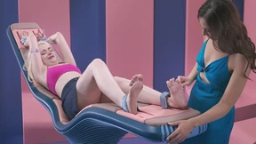 SFW Tickling Challenge - Cute Blonde Amber Kawaii Tests Her Feet Tickling Limits With Sabina SFW Tickling Challenge - Cute Blonde Amber Kawaii Tests Her Feet Tickling Limits With Sabina