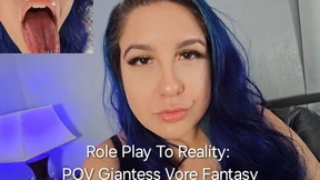 Giantess Satisfies: Closeup&#x89C6;&#x89D2; Feasting on You Fantasy