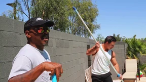 Sucking and Fucking 3 Pool Cleaners Sucking and Fucking 3 Pool Cleaners