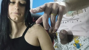 Hot wife welcomes her PC technician neighbor in a very provocative outfit and lets him fuck her up the ass! Hot wife welcomes her PC technician neighbor in a very provocative outfit and lets him fuck her up the ass!