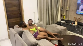 Chubby Ebony Black Fuck and Get My Dick Creamy Her Hole