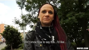 Public Pickups - Playful redhead is convinced to try anal