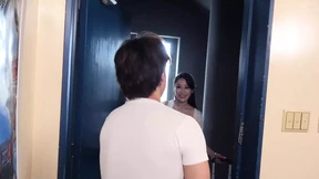 Tsubaki Yamaguchi - Lessor Came to Watch Him When Wife Was Out Part 1 Tsubaki Yamaguchi - Lessor Came to Watch Him When Wife Was Out Part 1