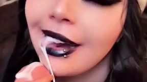Fat Goth Slut Gets 4 Loads for Christmas Fat Goth Slut Gets 4 Loads for Christmas