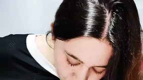 POV: Nicole Masturbates You, Blows You, Gets Fucked