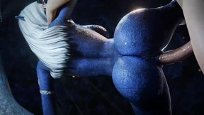 In a beautiful, atmospheric forest, the knight fucks the draenei girl hard In a beautiful, atmospheric forest, the knight fucks the draenei girl hard
